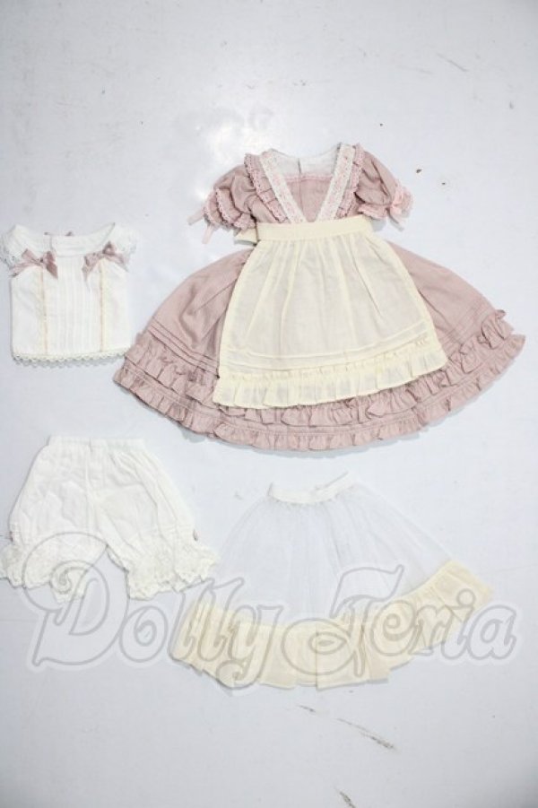 画像1: SDM＆MSD/OF:ナチュラルフラワーワンピースセット・ミニ U-26-02-18-137-TN-ZU (1)