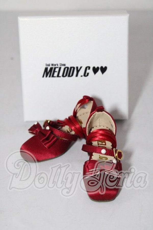 画像1: SD/melody.C/真夏のワルツ シルクシューズ U-26-02-25-127-TN-ZU (1)