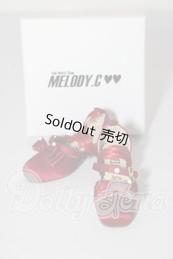 画像1: SD/melody.C/真夏のワルツ シルクシューズ U-26-02-25-127-TN-ZU (1)