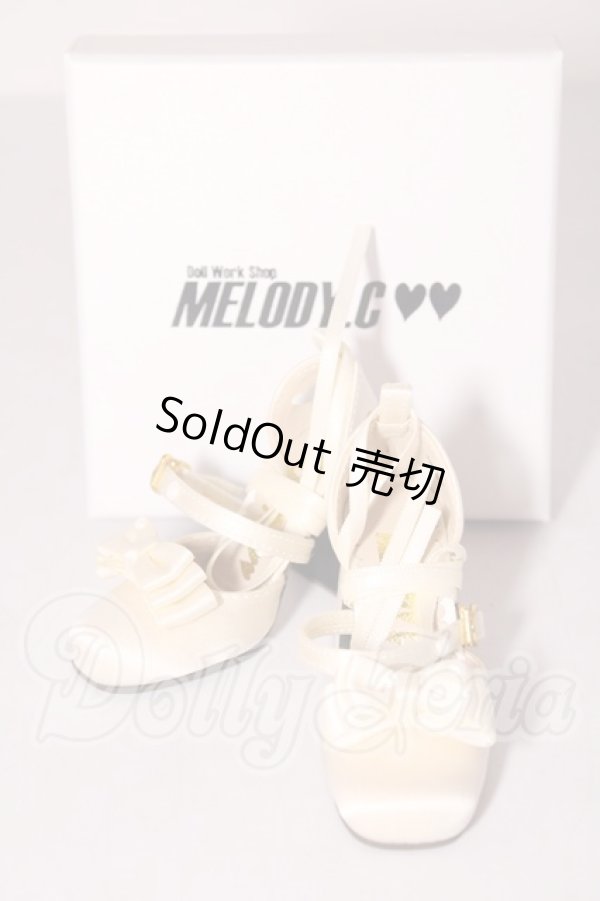 画像1: SD/melody.C/真夏のワルツ シルクシューズ U-26-02-25-128-TN-ZU (1)