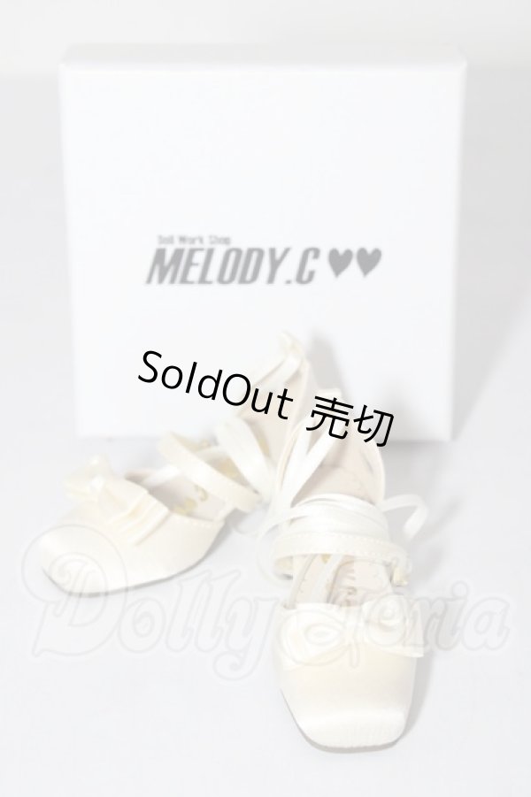 画像1: SD/melody.C/真夏のワルツ シルクシューズ U-26-02-25-129-TN-ZU (1)