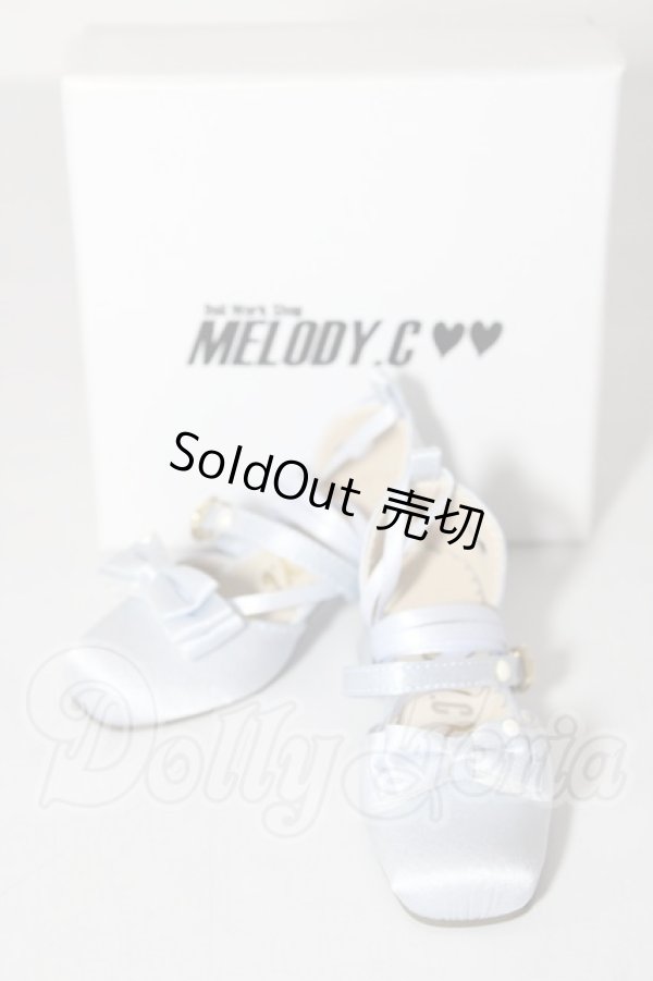 画像1: SD/melody.C/真夏のワルツ シルクシューズ U-26-02-25-133-TN-ZU (1)