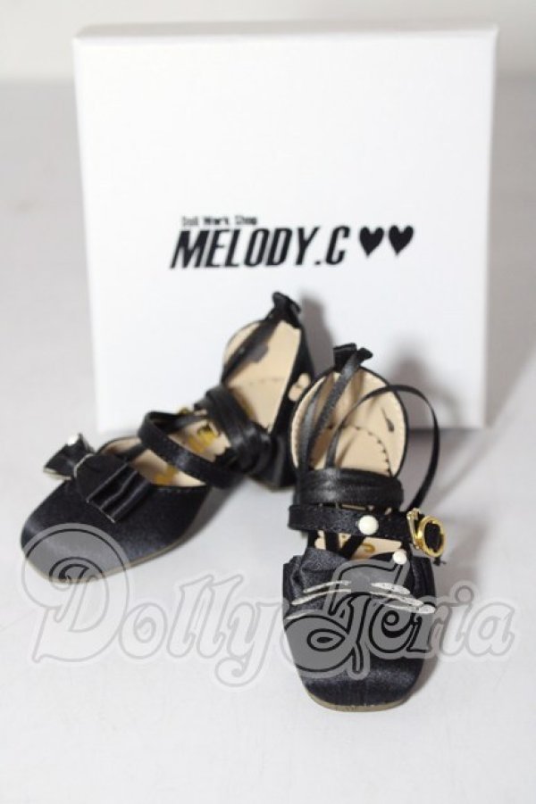 画像1: SD/melody.C/真夏のワルツ シルクシューズ U-26-02-25-137-TN-ZU (1)