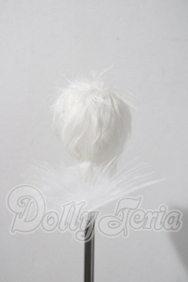 画像2: 4ｉｎｃｈ/羽根ウィッグ A-26-03-04-1044-TN-ZU (2)