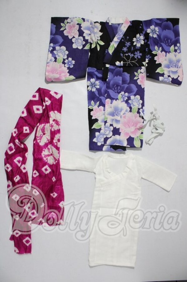 画像1: MDD・MSD/OF：浴衣セット U-26-03-04-086-TN-ZU (1)
