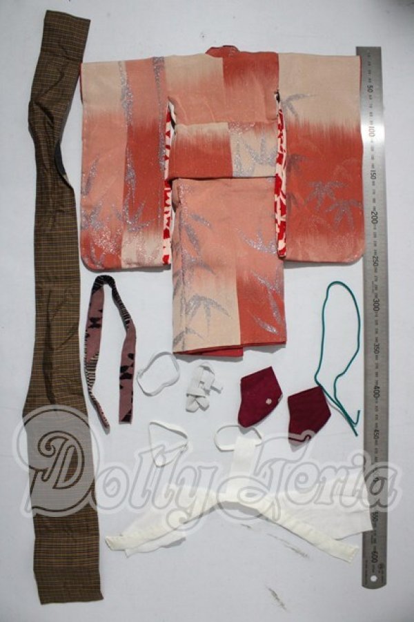 画像2: MSD/OF:着物セット U-26-03-04-088-TN-ZU (2)