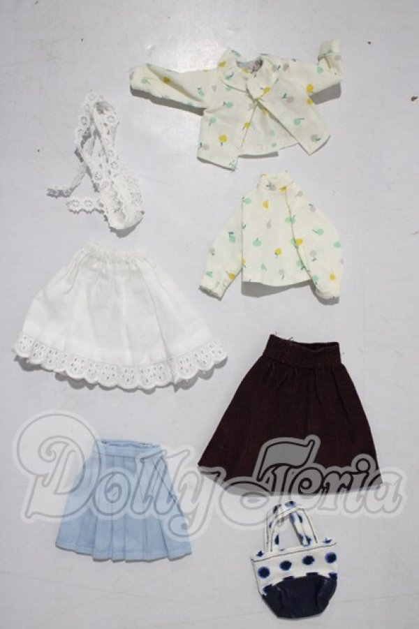 画像1: 22cmサイズドール/OF:衣装 A-26-03-04-1048-TN-ZU (1)