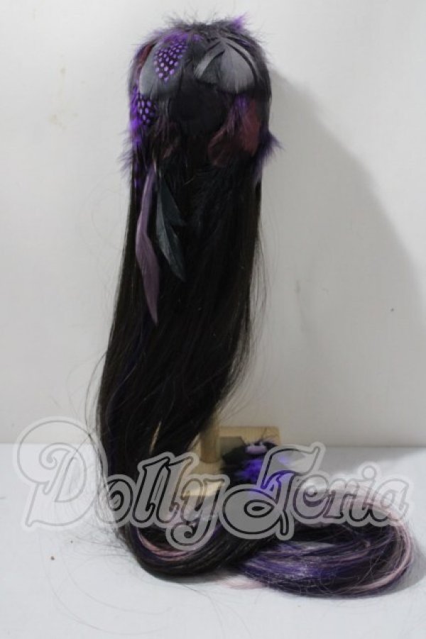 画像2: 8-9inch/ウィッグ U-26-04-08-053-TN-ZU (2)