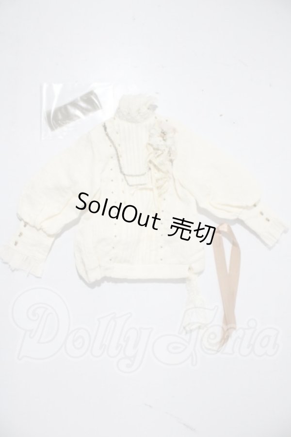 画像1: SD/rosegarden製フリルブラウス U-26-03-25-205-TN-ZU (1)