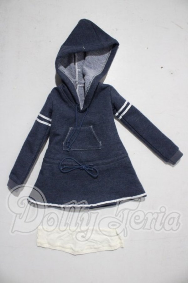 画像1: DD/OF：スポーティーパーカーワンピセット A-26-04-08-1060-TN-ZU (1)