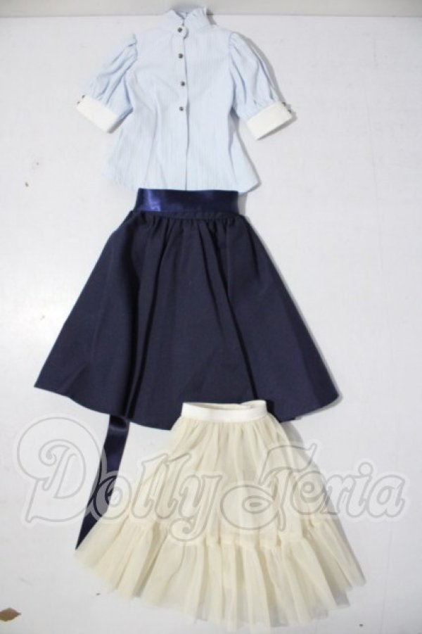 画像1: SD/OF：レトロおでかけコーデ（ネイビー） U-26-04-08-141-TN-ZU (1)