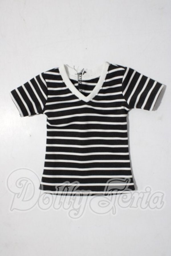画像1: SD/衣装：VネックTシャツ(ボークス) U-26-04-08-140-TN-ZU (1)