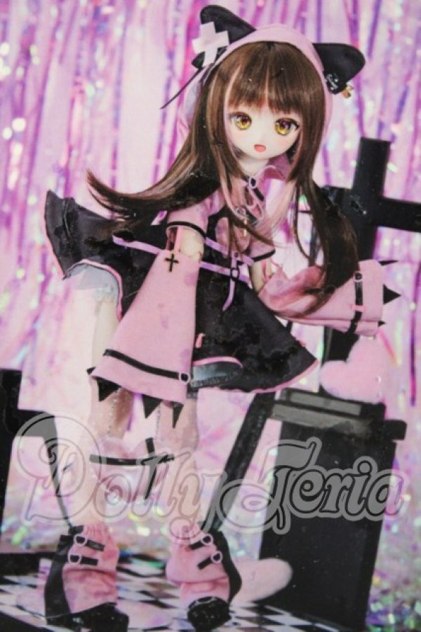 画像1: MDD/OF:「にゃんこハッカー」（1/4ドール・ワンピースタイプ）木茶動物園様製 A-26-04-15-1021-TN-ZU (1)