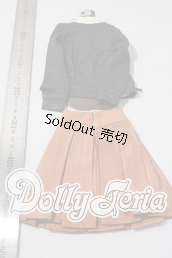 画像2: MSD/OF:すずらんブーケカーディガン＆プリーツスカートセット・ミニ:VOLKS製 U-26-04-15-146-TN-ZU (2)