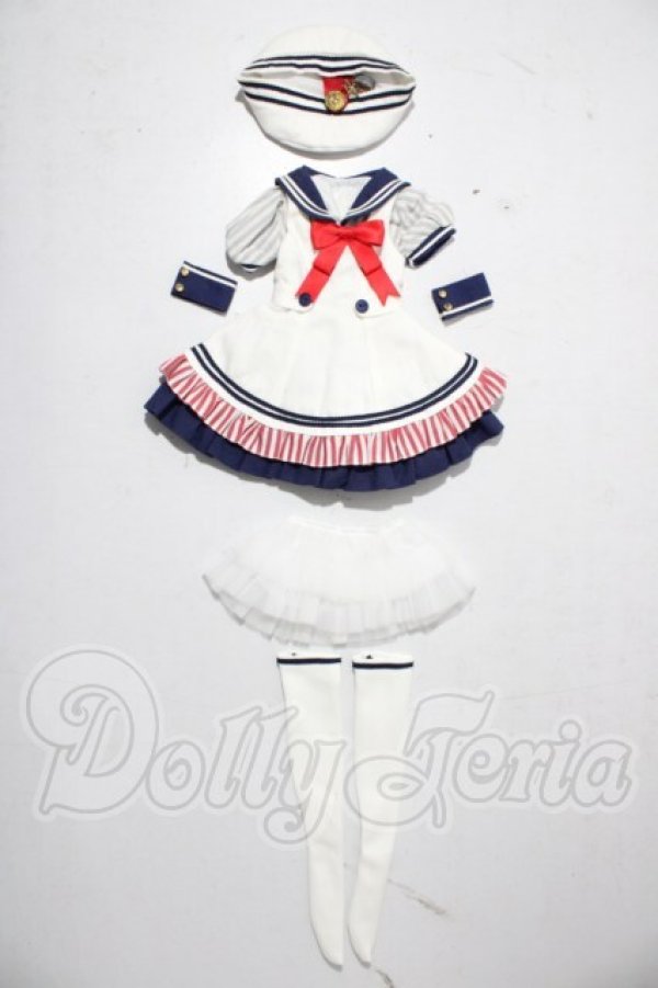 画像1: azone45/of:マリンセーラーワンピースset A-26-04-22-1030-TN-ZU (1)