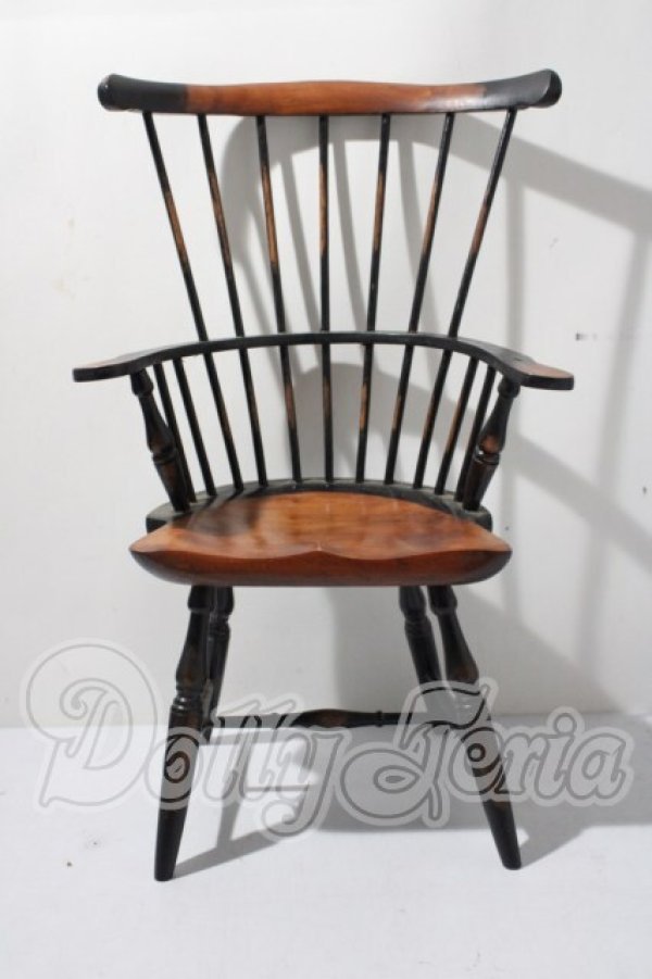 画像1: SD/木製ウィンザーチェア U-26-04-15-204-TN-ZU (1)