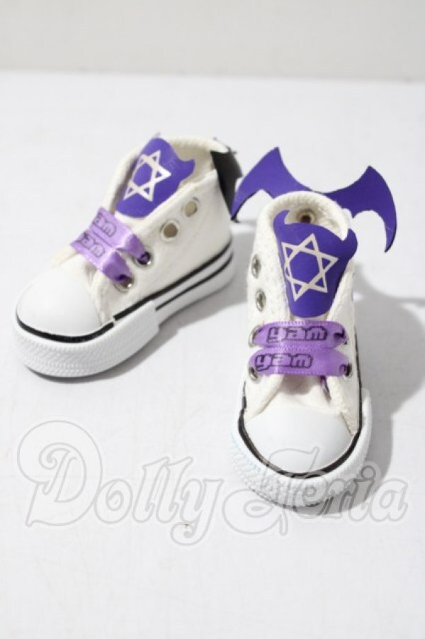 画像1: MDD/OF：yamyam sugar製スニーカー A-26-04-22-1029-TN-ZU (1)