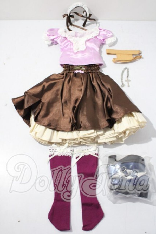 画像1: DDｄｙ/OF：呂蒙子明ゴスロリドレスセット A-26-04-29-1035-TN-ZU (1)