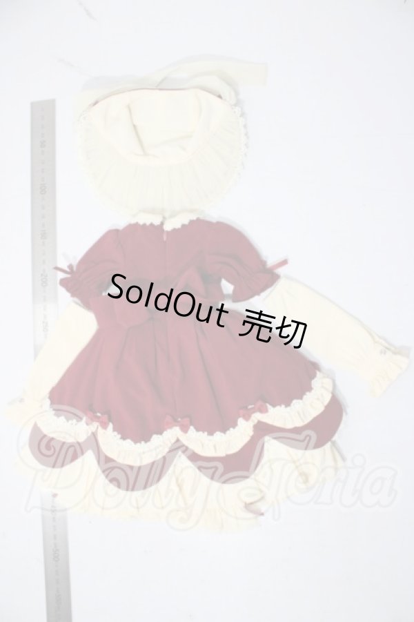 画像2: SD/クラシカルレースアップロリータ(ボルドー)  U-26-04-29-111-TN-ZU (2)