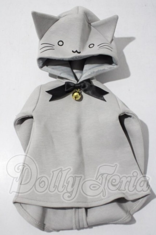 画像1: MDD/グレーねこパーカー・ミニ A-26-05-13-1075-NY-ZU (1)