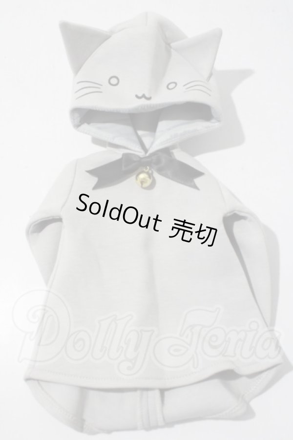 画像1: MDD/グレーねこパーカー・ミニ A-26-05-13-1075-NY-ZU (1)