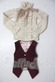 画像1: SD13BOY/OF：VOLKS製ジレ＆ブラウスセット U-26-05-27-094-TN-ZU (1)