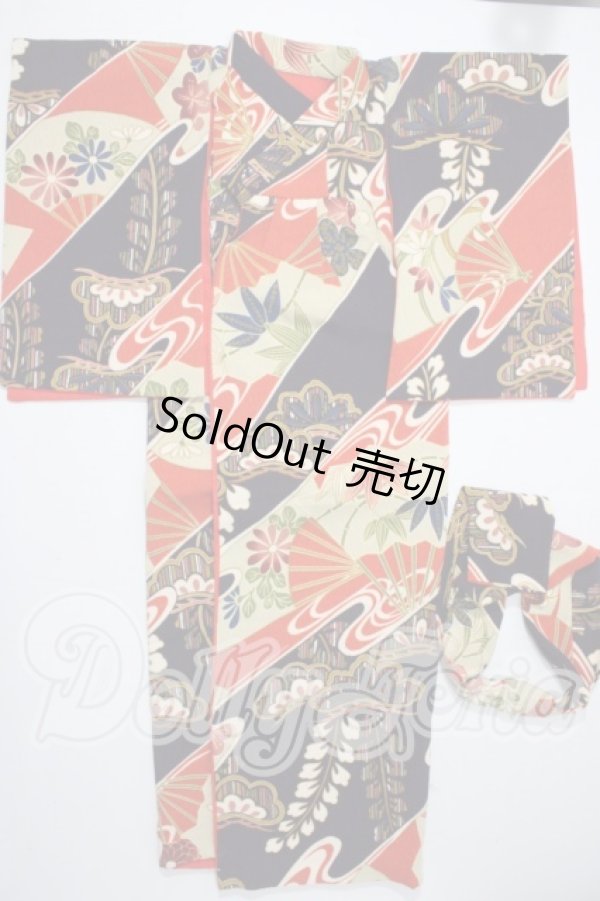 画像1: SD/OF：ディーラー製着物ドレス U-26-06-03-059-TN-ZU (1)