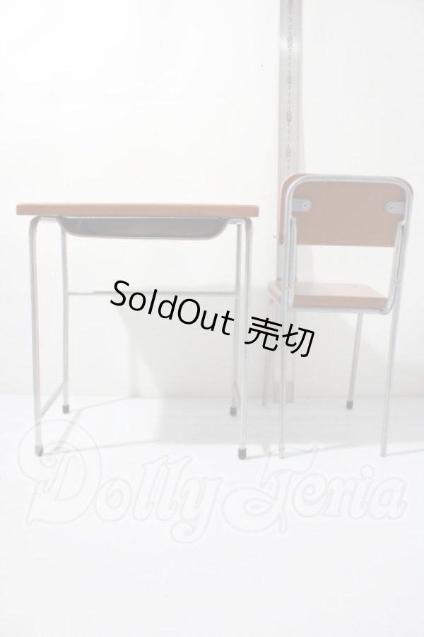 画像2: 60ｃｍDOLL用学生机＆イス A-26-06-17-1072-TN-ZU (2)