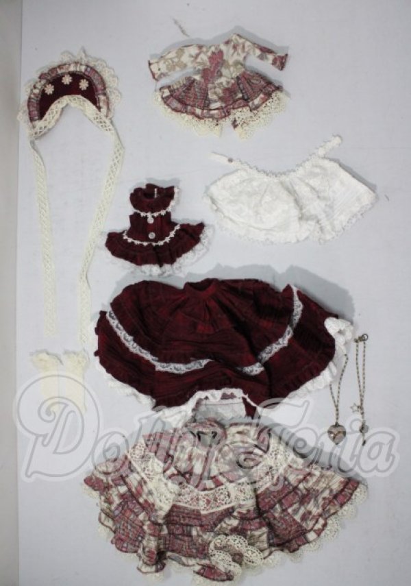画像2: 40cmドールサイズ/OF:ドレス U-26-07-15-123-TN-ZU (2)