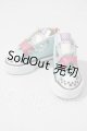 画像: DD/OF：yamyam sugar製スニーカー A-26-07-22-1027-TN-ZU