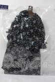 画像1: SD/シフォンワンピースセット(ブラック)  A-26-08-12-124-TN-ZU (1)