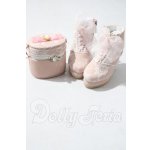 画像: SD/Chain Vanity Bag & Organza Lace-up Boots Set U-26-08-26-203-TN-ZU