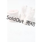 画像: SD/Chain Vanity Bag & Organza Lace-up Boots Set U-26-08-26-203-TN-ZU