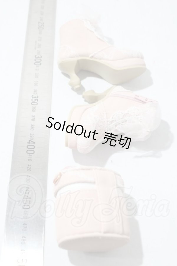 画像2: SD/Chain Vanity Bag & Organza Lace-up Boots Set U-26-08-26-203-TN-ZU (2)