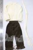 画像2: SD13男の子/レースチュニック＆カンカン帽セット U-26-09-02-116-TN-ZU (2)