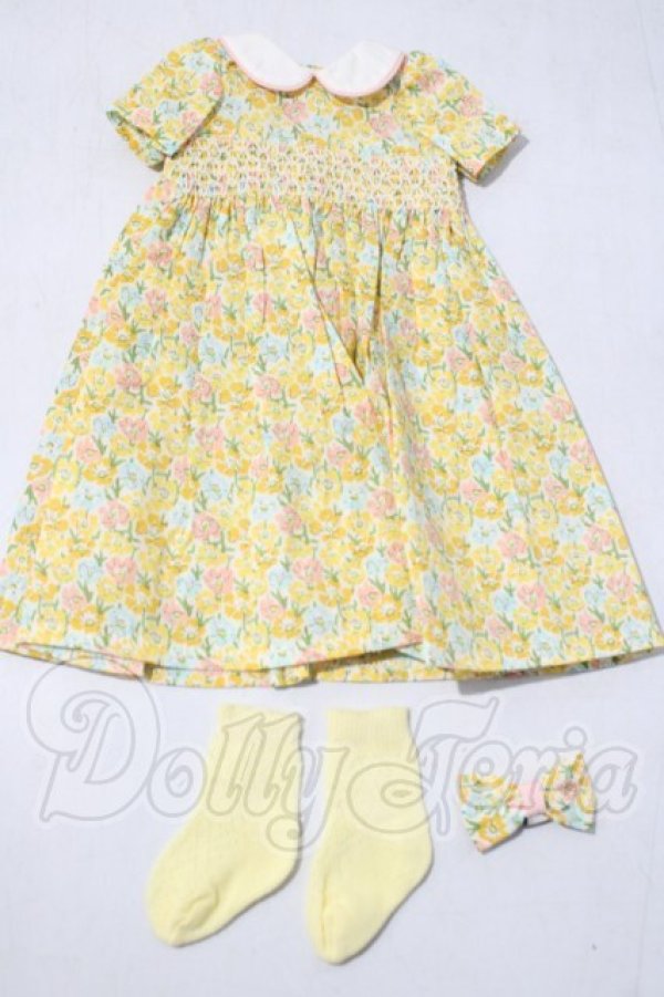 画像1: SDM/スモッキングワンピ/SD U-26-09-09-139-TN-ZU (1)