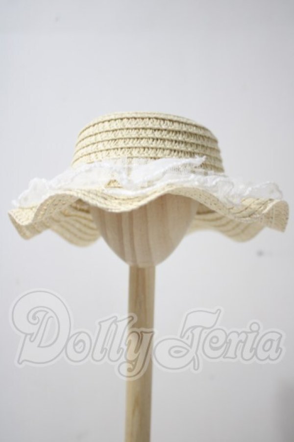 画像1: SD/OF:rosenlia doll製ストローハット U-26-09-24-189-TN-ZU (1)