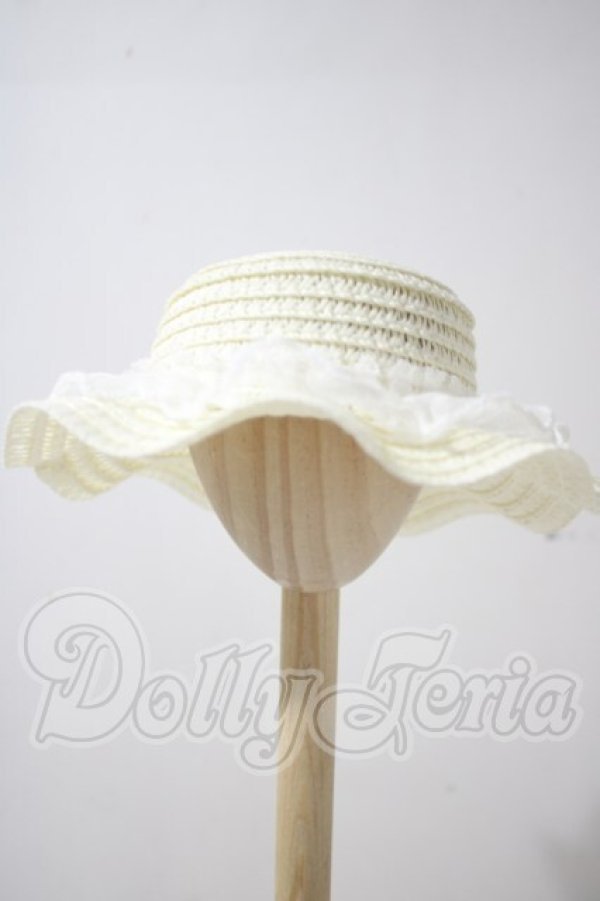 画像1: SD/OF:rosenlia doll製ストローハット U-26-09-24-188-TN-ZU (1)