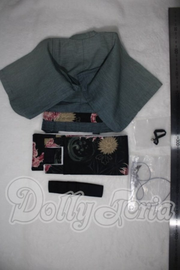 画像2: SD13Boy/OF/蒼月華様製創作和服セット 13SD-IV U-26-09-30-145-TN-ZU (2)