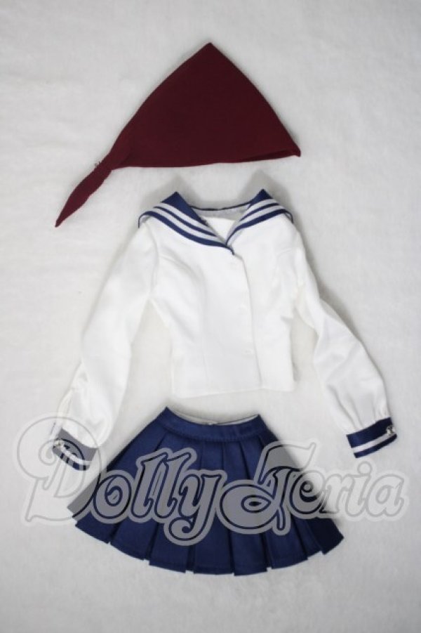 画像1: DD/OF：VOLKS製セーラー服セット(ネイビー) A-26-09-30-1057-TN-ZU (1)