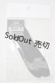 画像: SD・DD/OF:のびのびソックス（黒） U-26-10-21-201-TN-ZU