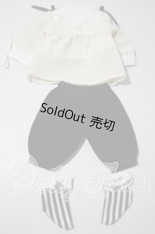 画像1: 幼SD/OF:リボンブラウスセット・ちび U-26-10-14-141-TN-ZU (1)