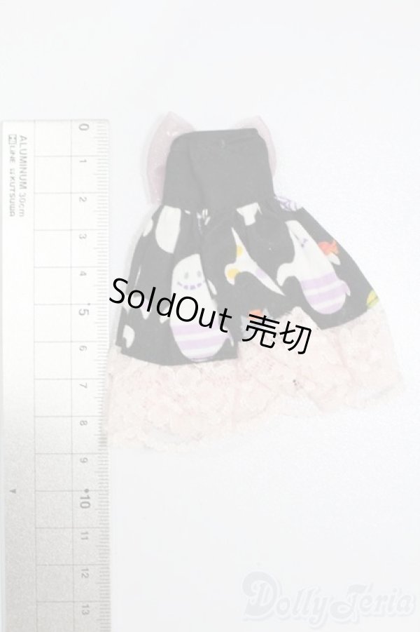 画像2: オビツ11/OF ：ディーラー製ハロウィン柄ドレス S-26-05-10-470-KD-ZS (2)