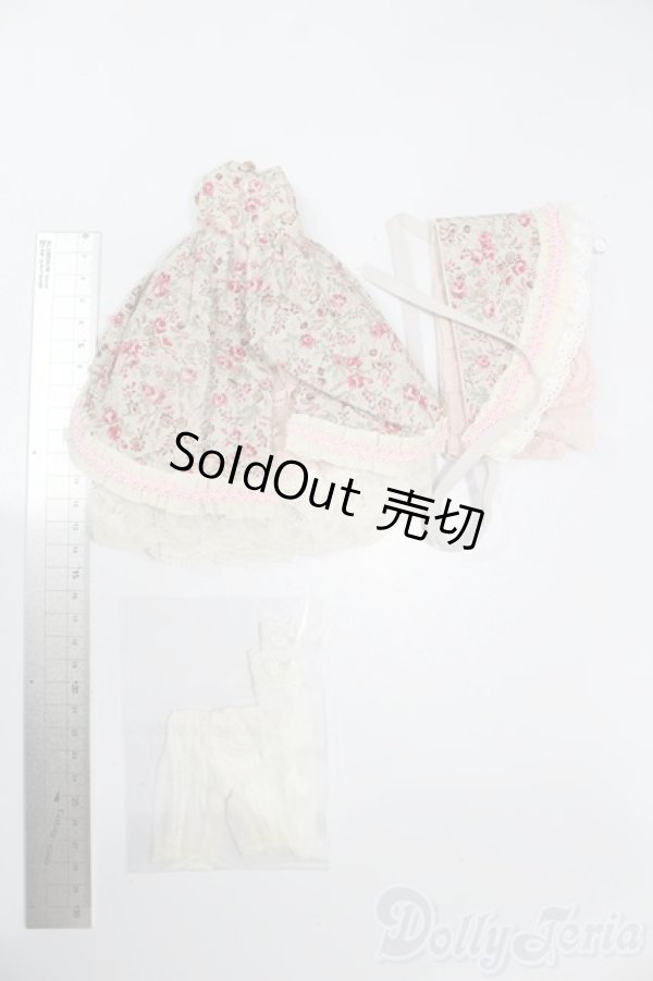 画像2: ダル/OF:花柄ドレスセット S-25-11-23-704-GN-ZS (2)