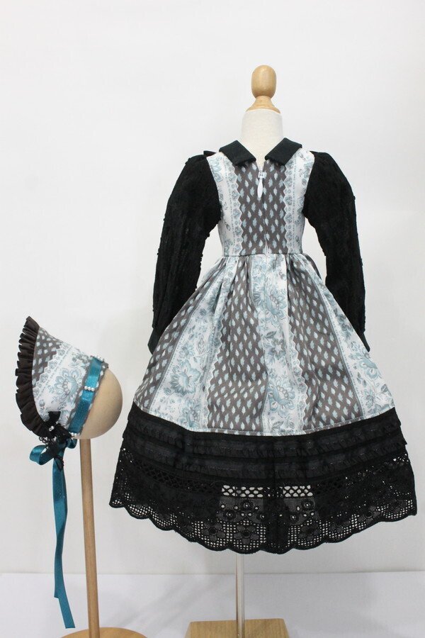 画像2: SD/OF:sereNade様製RETRO Dolly ワンピース S-25-05-04-337-GN-ZS (2)
