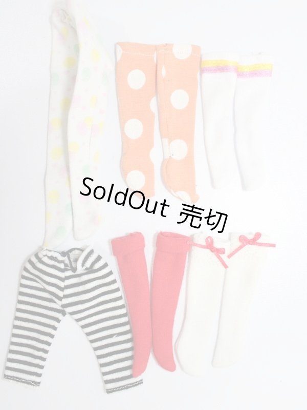 画像1: 1/6ドール/ソックス＆タイツ6点セット S-24-07-17-023-TN-ZS (1)