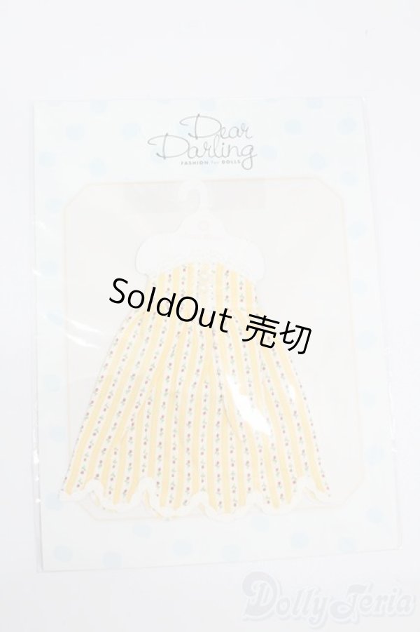 画像1: ネオブライス/衣装：裾スカラップワンピース　イエロー（deardarling/ジュニームーン） S-25-05-04-146-NY-ZS (1)