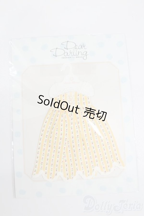画像1: ネオブライス/衣装：裾スカラップワンピース　イエロー（deardarling/ジュニームーン） S-25-06-22-682-NY-ZS (1)
