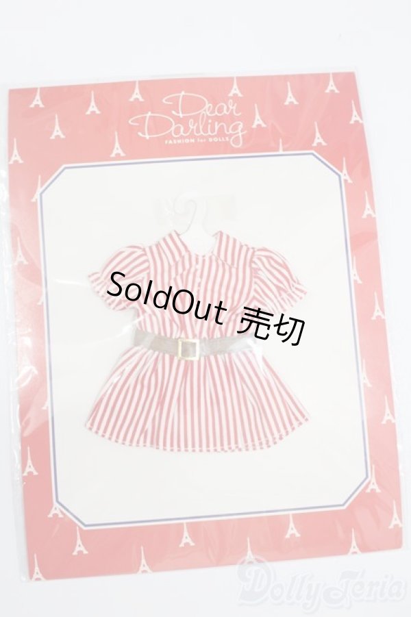 画像1: ネオブライス/衣装：ベルト付きミニワンピース　レッド（deardarling/ジュニームーン） S-25-05-04-149-TN-ZS (1)
