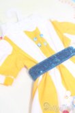画像3: ネオブライス/OF:sandyストライプワンピースセット　イエロー（ジュニームーン製） S-25-05-04-159-TN-ZS (3)